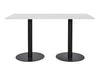 Rectangular Poseur Black Table 1800mm 4
