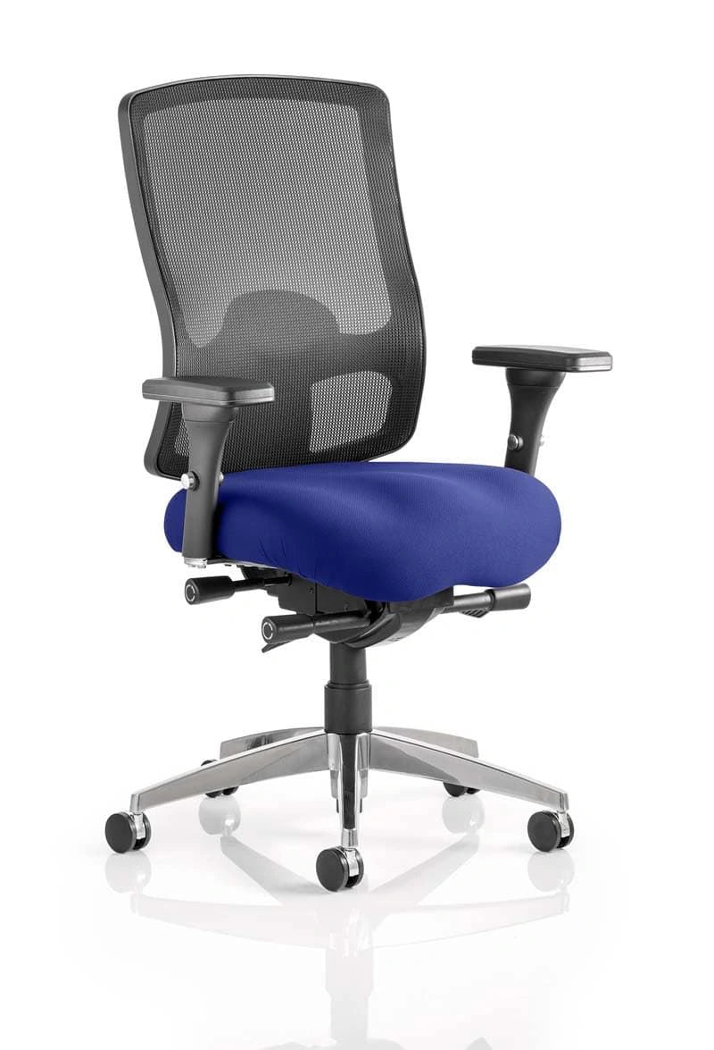 Regent High Mesh Back Task Operator Office Chair With Arms KCUP0497 1