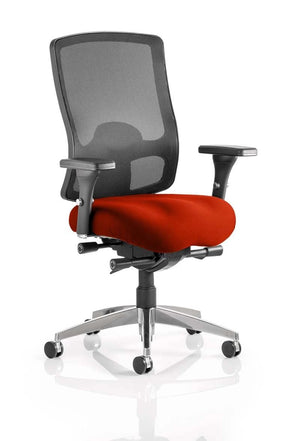 Regent High Mesh Back Task Operator Office Chair With Arms KCUP0500 1