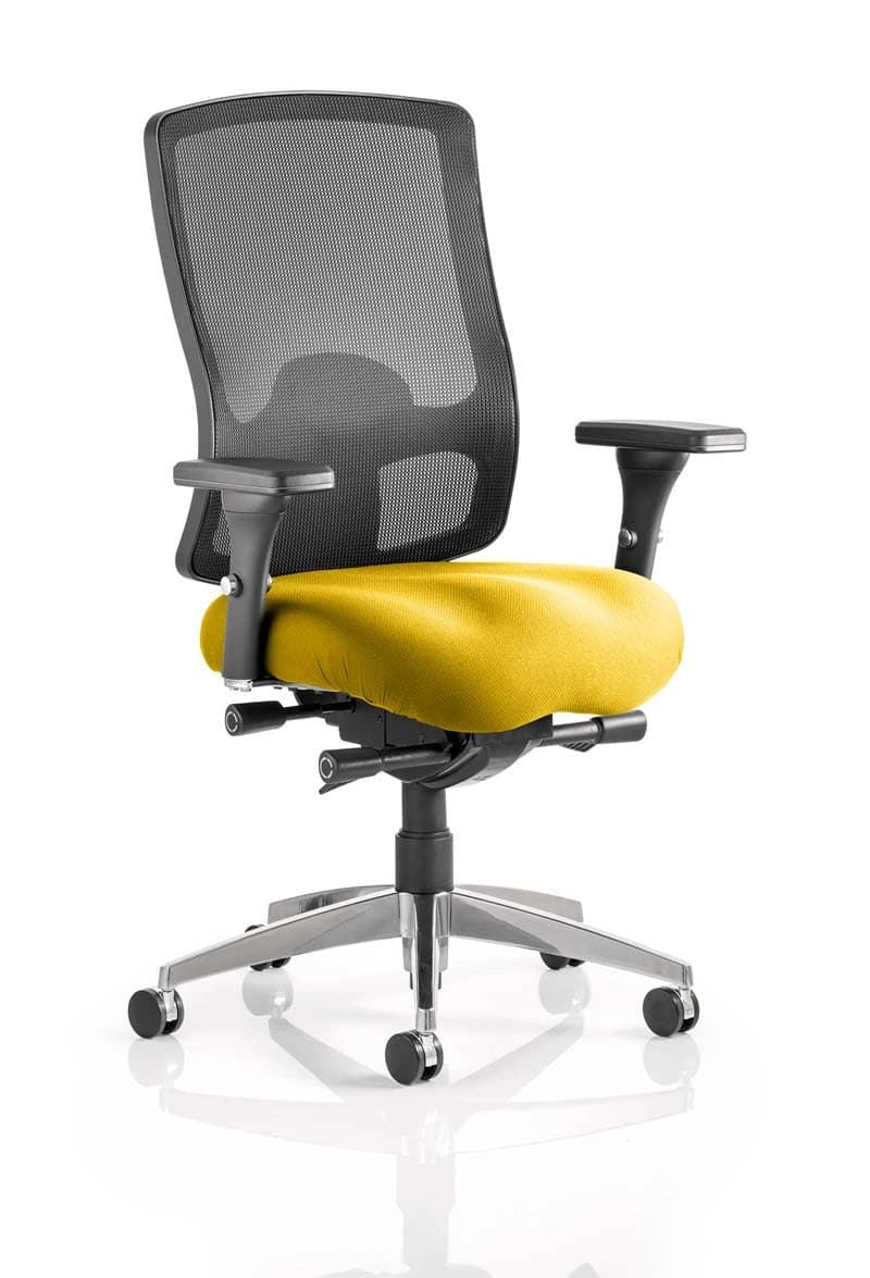 Regent High Mesh Back Task Operator Office Chair With Arms KCUP0501 2