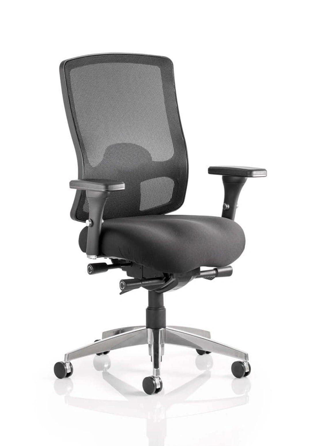Regent High Mesh Back Task Operator Office Chair With Arms OP000113 1