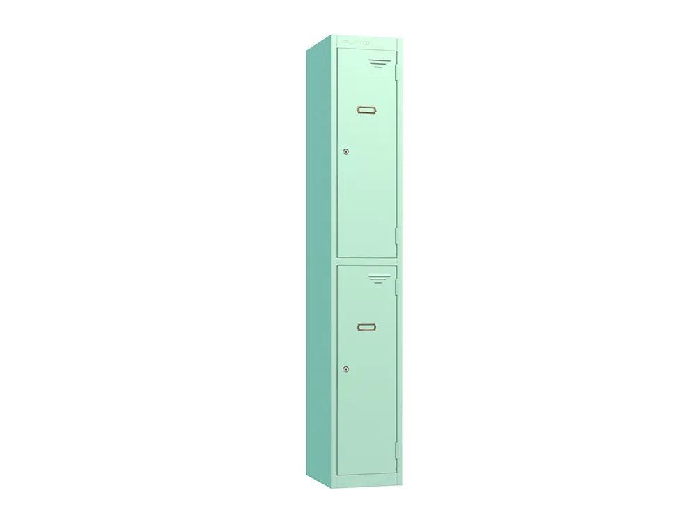 Retro 2-Door Steel Locker - Mint