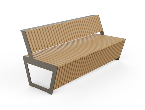 Riga Wooden Outdoor Bench