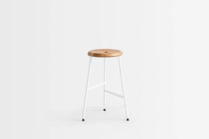 Rotor Wooden Bar Stool 7
