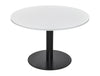 Round Dining Black Table 1200mm 2