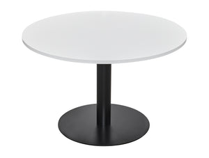 Round Dining Black Table 1200mm 2