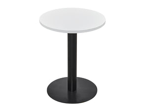 Round Dining Black Table 600mm 2