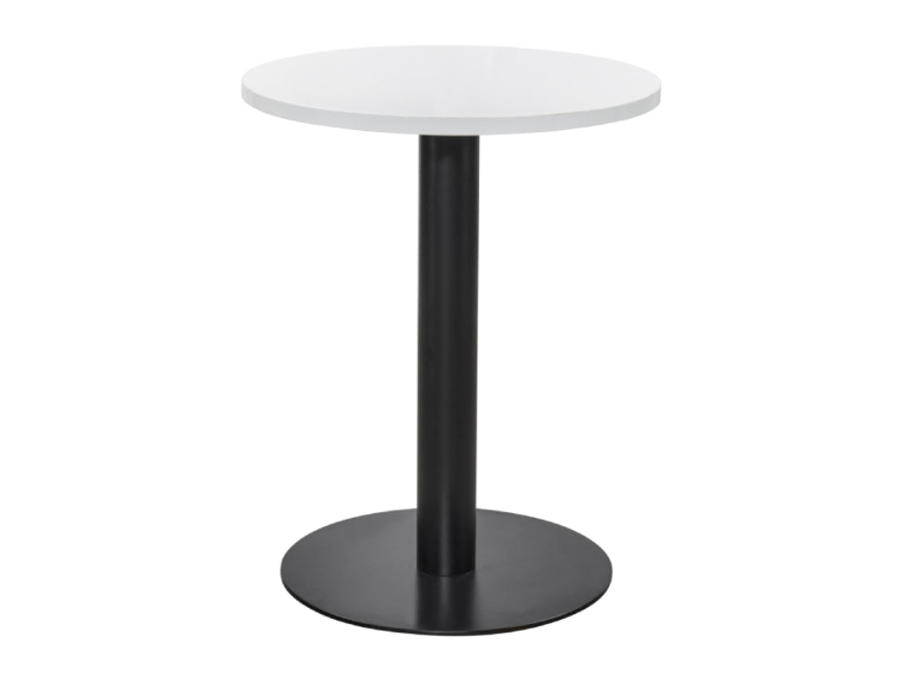 Round Dining Black Table 600mm