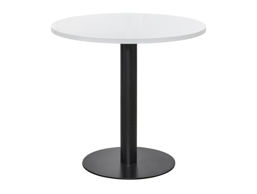 Round Dining Black Table 1000mm