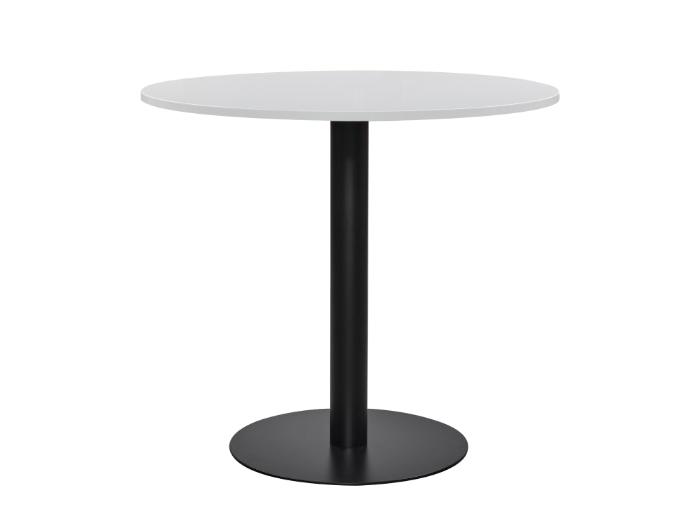 Round Poseur Black Table 1200mm 2