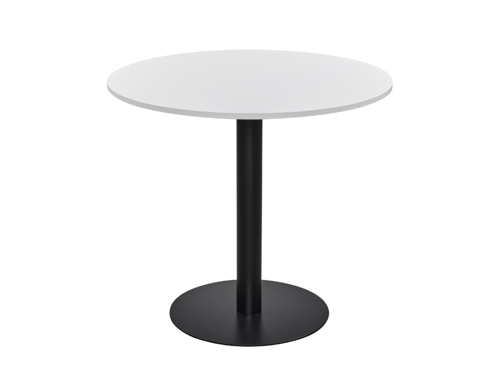 Round Poseur Black Table 1000mm