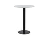 Round Poseur Black Table 800mm 2