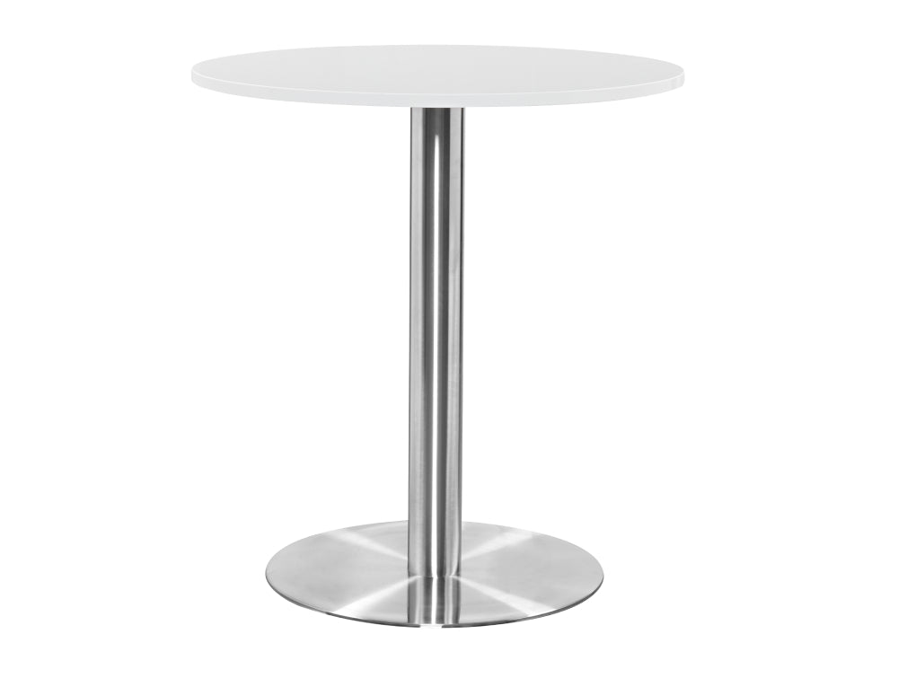 Round Poseur Black Table 1000mm