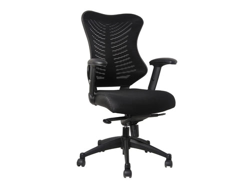 Spine Delux Spine Task Chair In Black