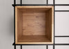 Saar Modules Metal Shelving Unit Wooden Box Detail