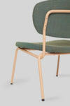 Samoo Upholstered Chair with Metal Legs 10