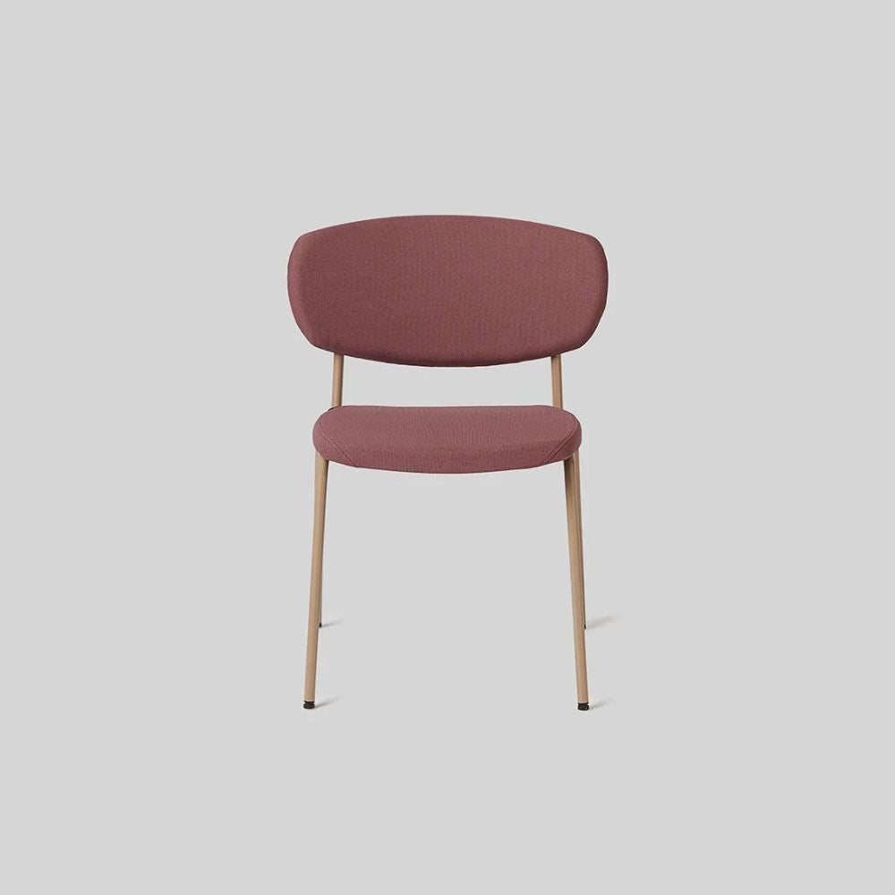 Samoo Upholstered Chair with Metal Legs 7