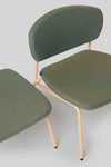 Samoo Upholstered Chair with Metal Legs 8