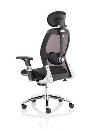 Sanderson Ii High Mesh Back Executive Office Chair OP000244 6