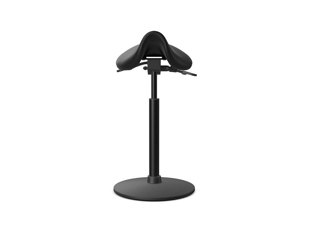 Sella Height Adjustable Sit Stand Stool With Round Base