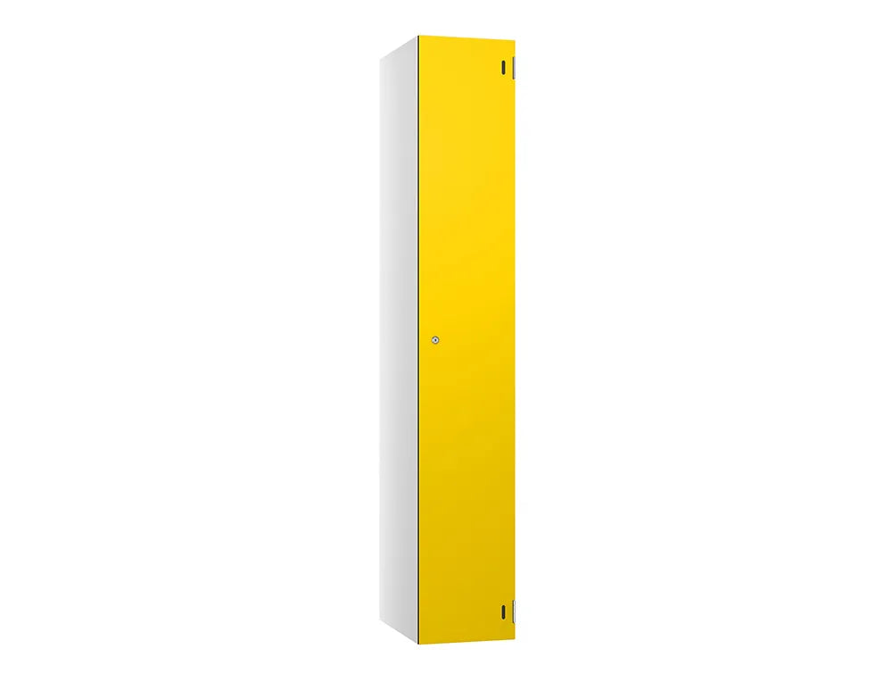 Shield SGL GL24 1-Door Locker - Arctic White & Divine Yellow