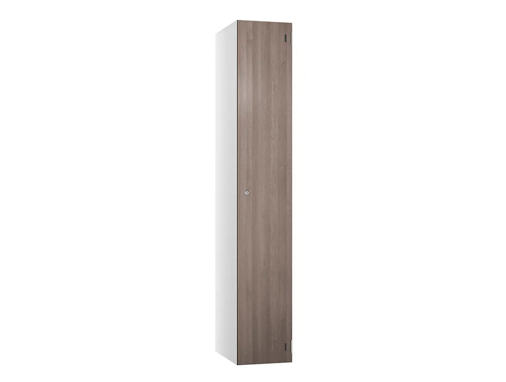Shield SGL GL24 1-Door Locker - Arctic White & Nordic Acacie
