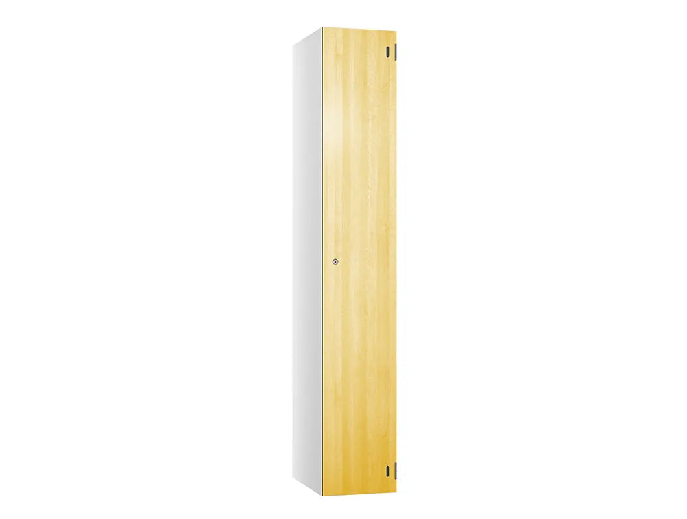 Shield SGL GL24 1-Door Locker - Arctic White & Primeval Oak