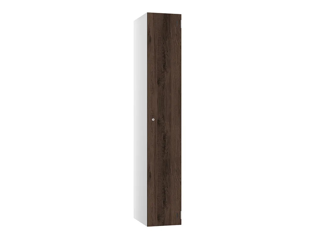 Shield SGL GL24 1-Door Locker - Arctic White & Rovere Casto