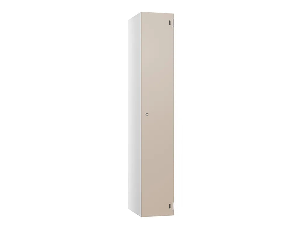 Shield SGL GL24 1-Door Locker - Arctic White & Sheer