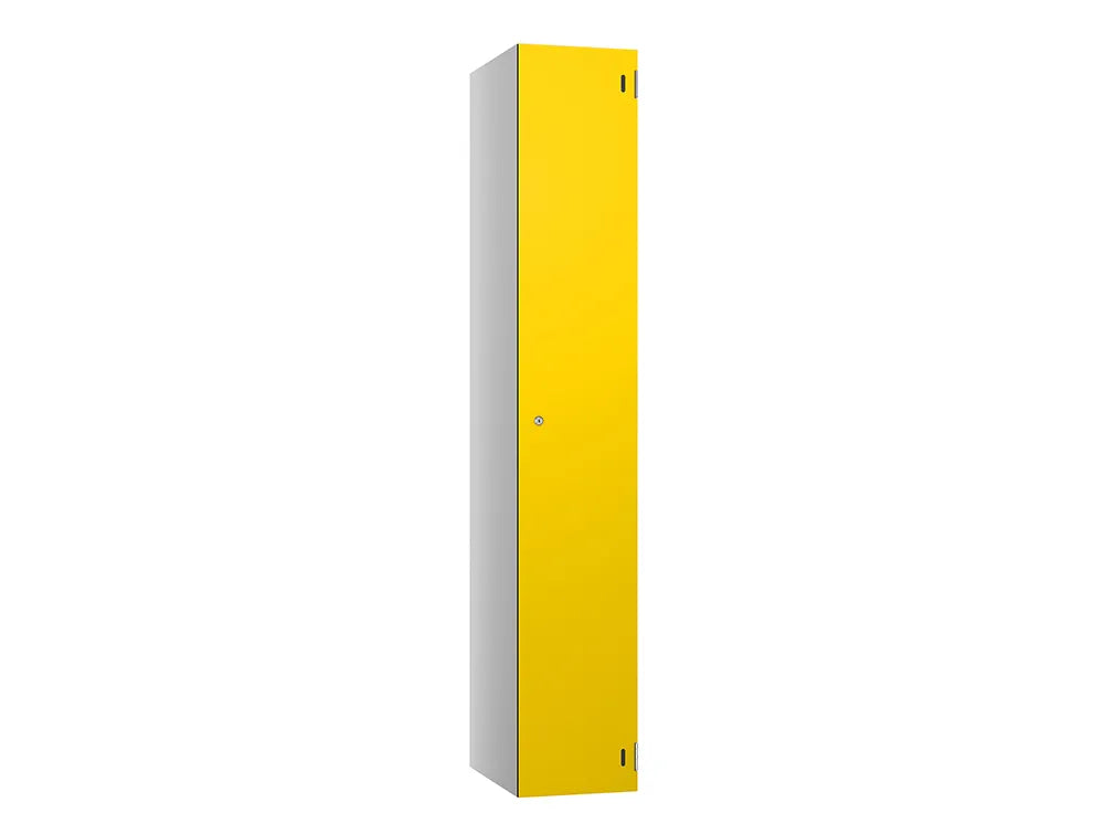 Shield SGL GL24 1-Door Locker - Pearl Silver & Divine Yellow