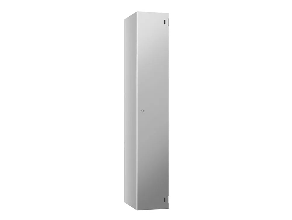 Shield SGL GL24 1-Door Locker - Pearl Silver & Silver