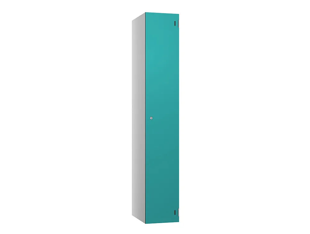 Shield SGL GL24 1-Door Locker - Pearl Silver & Peacock