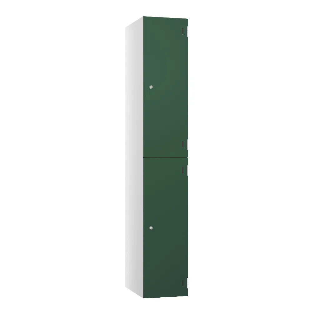 Shield SGL GL24 2-Door Locker - Arctic White & Dark Green