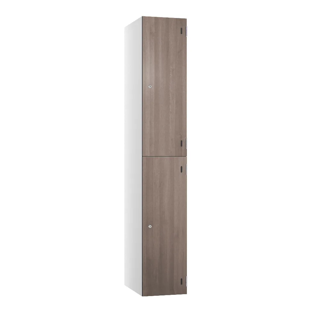 Shield SGL GL24 2-Door Locker - Arctic White & Nordic Acacie