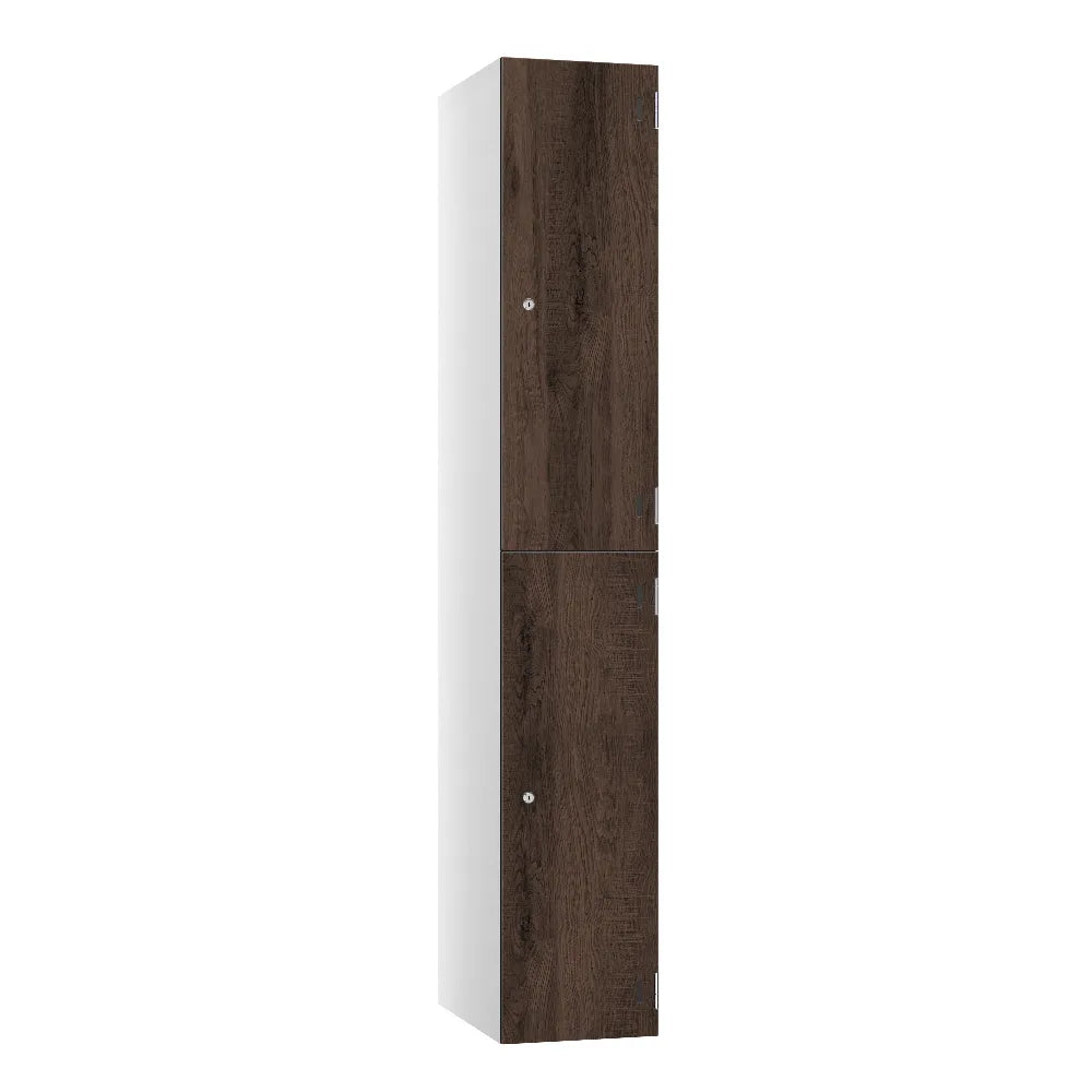 Shield SGL GL24 2-Door Locker - Arctic White & Rovere Casto