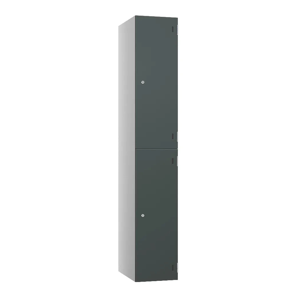 Shield SGL GL24 2-Door Locker - Pearl Silver Charcoal Grey