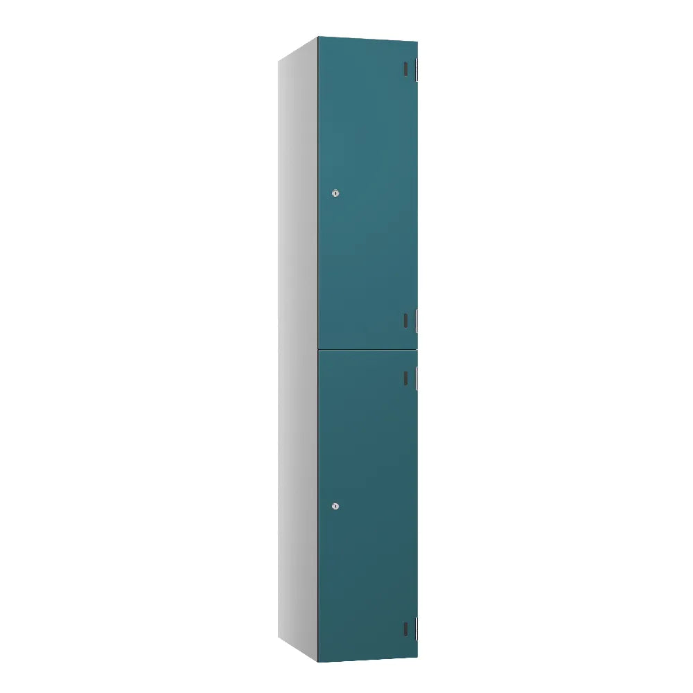 Shield SGL GL24 2-Door Locker - Pearl Silver & Mermaid