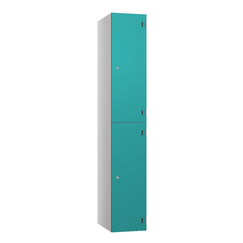 Shield SGL GL24 2-Door Locker - Pearl Silver & Peacock