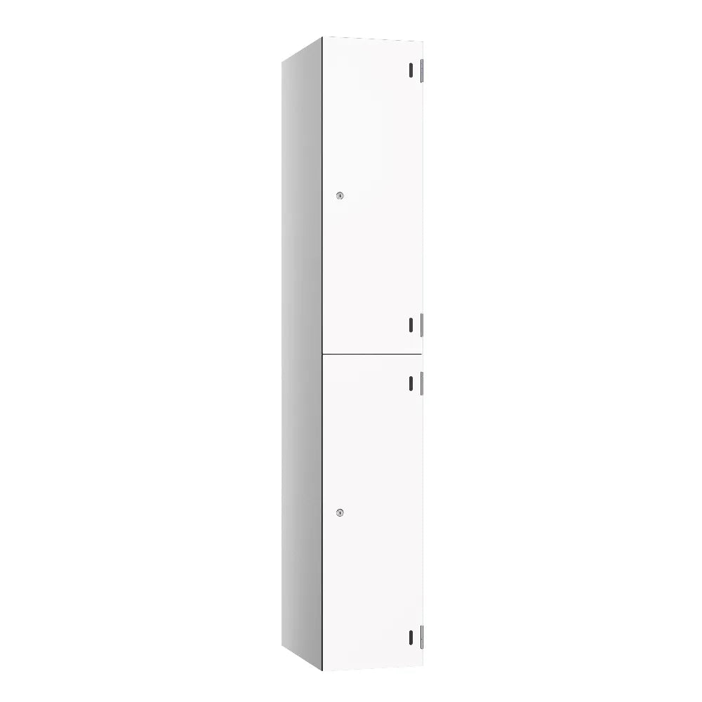 Shield SGL GL24 2-Door Locker - Pearl Silver & Pearly White