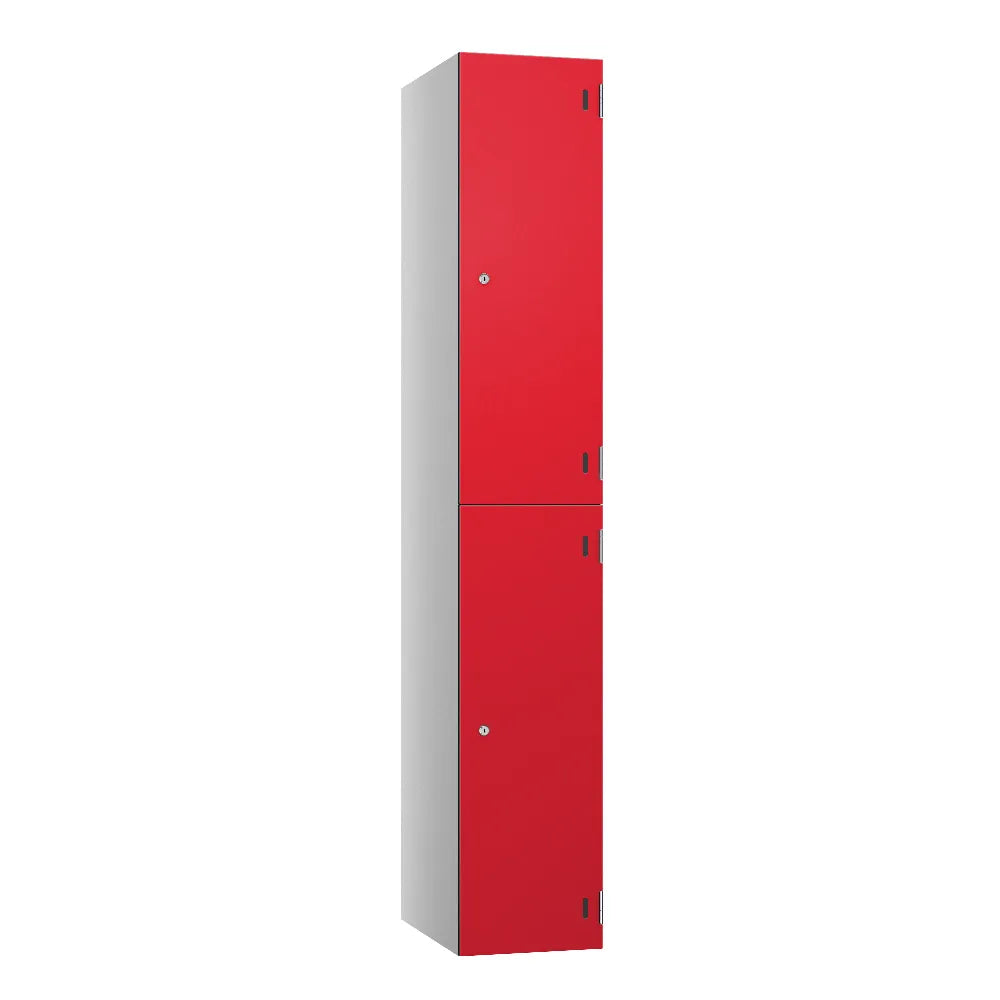 Shield SGL GL24 2-Door Locker - Pearl Silver & Red Dynasty