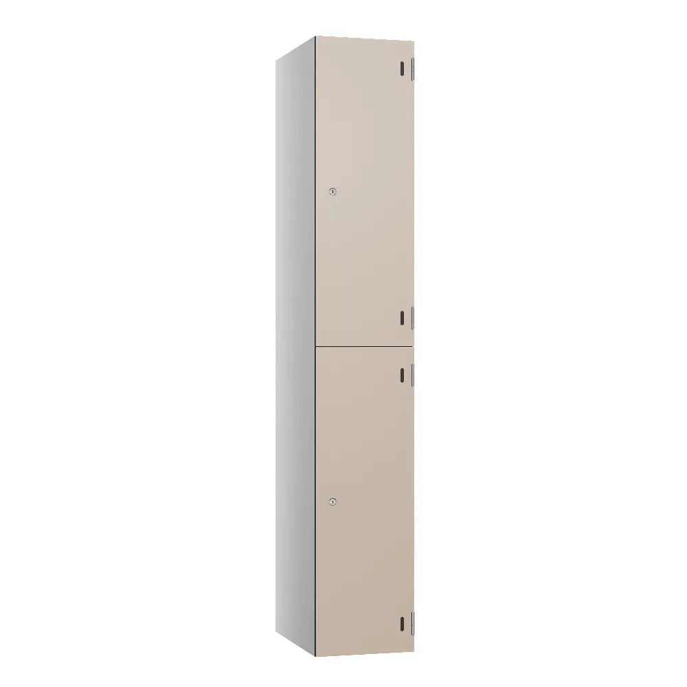 Shield SGL GL24 2-Door Locker - Pearl Silver & Sheer