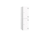 Shield SGL GL24 2-Door Low Locker - Arctic White Pearly White