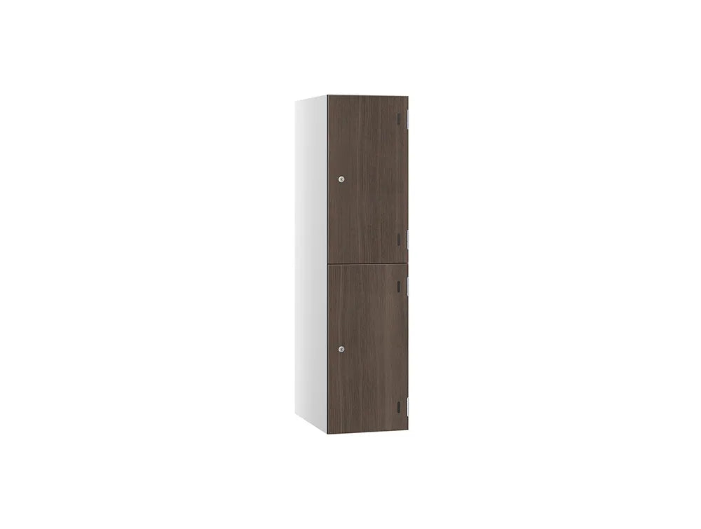 Shield SGL GL24 2-Door Low Locker - Arctic White & Innate Ash
