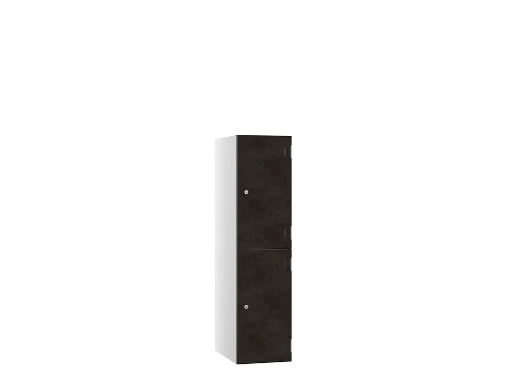 Shield SGL GL24 2-Door Low Locker - Arctic White & Madison