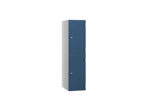 Shield SGL GL24 2-Door Low Locker - Pearl Silver & Blue Galaxy