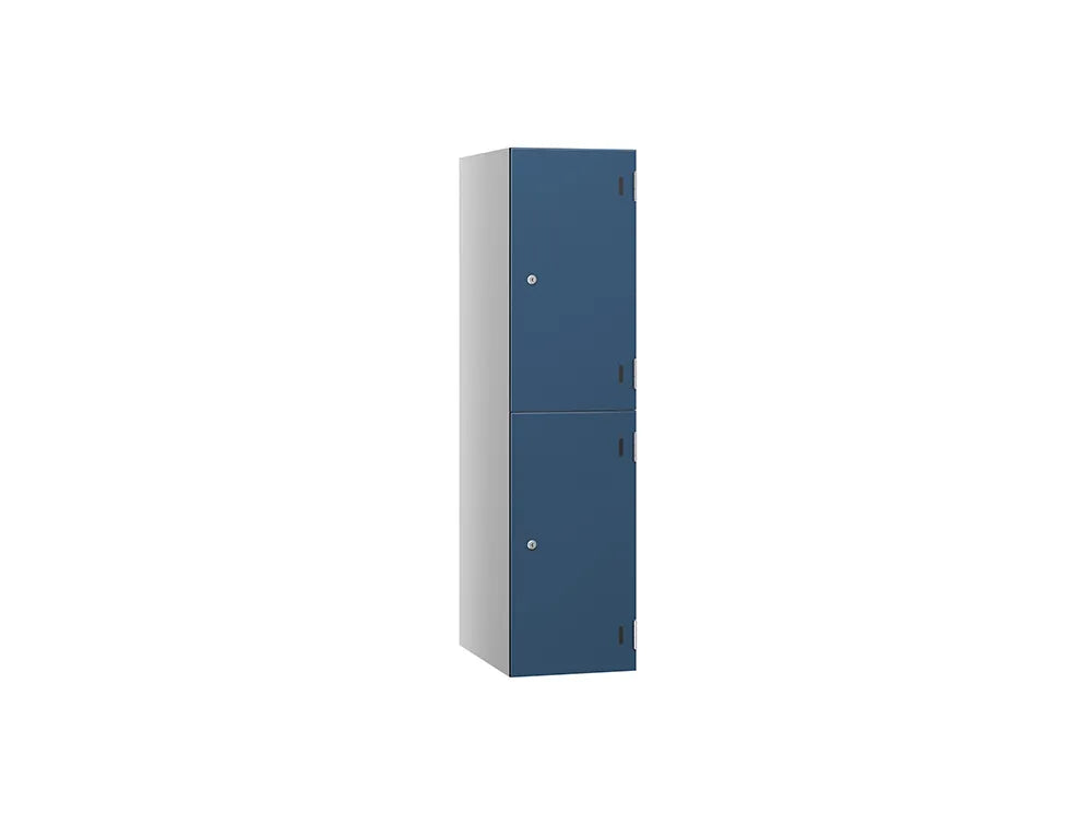 Shield SGL GL24 2-Door Low Locker - Pearl Silver & Blue Galaxy