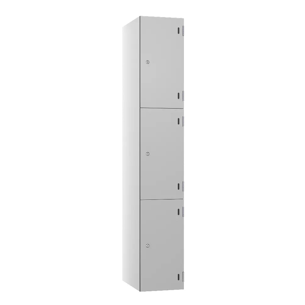 Shield SGL GL24 3-Door Locker - Arctic White & Dust