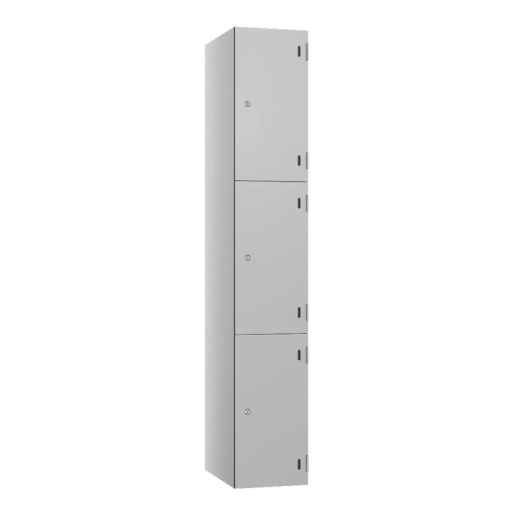 Shield SGL GL24 3-Door Locker - Pearl Silver & Dust