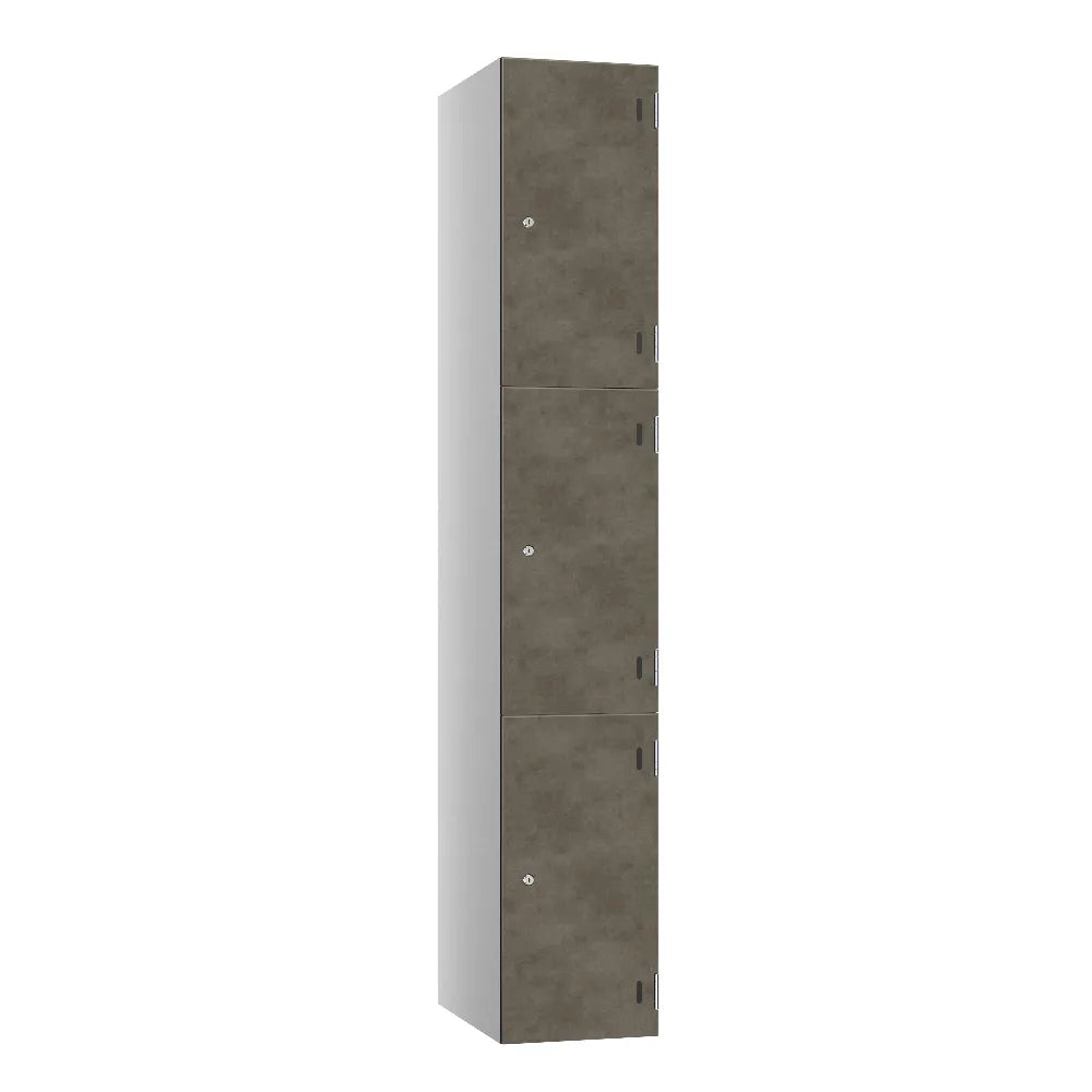 Shield SGL GL24 3-Door Locker - Pearl Silver & Houston