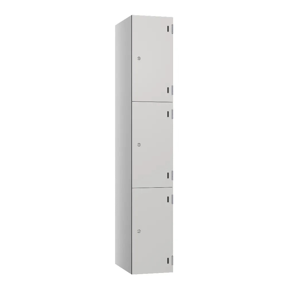 Shield SGL GL24 3-Door Locker - Pearl Silver & Pearl Grey